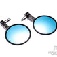 Trento Black CNC Aluminum Bar End Mirrors - 7/8" (22mm) Universal Fit - E-Marked