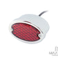 Classic Chrome Metal Oval LED Stop / Tail Light