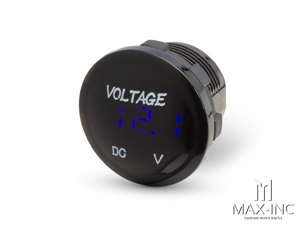 Universal Panel / Dash Mount 12v Digital Voltage Meter