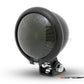 Matte Black Mini Bates LED Stop / Tail Light - Smoked Lens