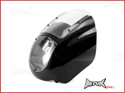 Harley Sportster / Dyna Detachable Quarter Headlight Fairing Kit