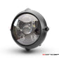 7" Black Alloy Vintage Style LED Projector Headlight