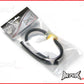 Black 4mm Silicone Fuel Line Hose & Magnetic Filter - Length 15" (40cm)