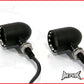 Black Alloy Custom Bobber Turn Signals / Indicators