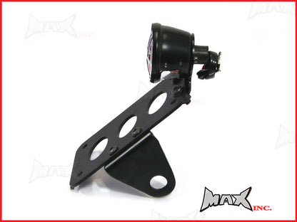 Black Side Axle Mount Miller Replica LED "Stop" Tail Light