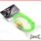 Green 4mm Silicone Fuel Line Hose & Magnetic Filter - Length 15" (40cm)