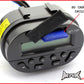 Motorcycle Universal Handlebar Mount MP3 / FM Radio & Speaker Set