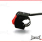 Universal Auxiliary Light Handlebar Mount On/Off Switch - Fits 7/8(22mm)