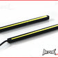 4.7" Universal Slim COB LED White Daytime Running LIghts - Aluminium Housing