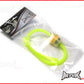 Yellow 4mm Silicone Fuel Line Hose & Magnetic Filter - Length 15" (40cm)
