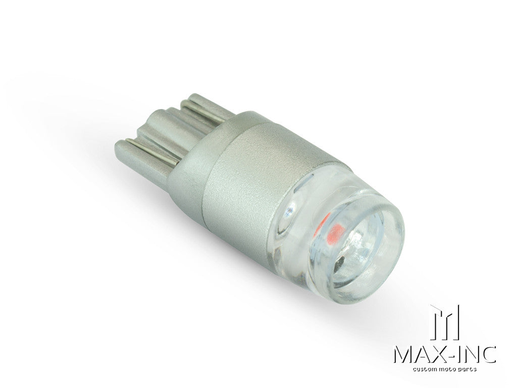 12v / T10 W5W LED Projector Bulb - Red