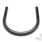 Universal DIY 230mm Flat Raw Steel Rear Tail Seat Hoop