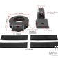 MAX High Quality CNC Machined Bar Mount Light Brackets - 28mm Diameter