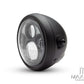 6.5" Metal Housing LED Quad Projector Headlight + DRLs - 40w