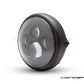 7.7" Matte Black Shorty Multi Projector LED Headlight