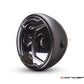 7.7" Matte Black Multi Projector LED Headlight + Armour Cover