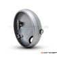 7.7" Raw Unpainted Metal Shorty Headlight Housing + Bezel Combo | Universal Fit