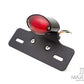 Universal Cat Eye Black LED Stop / Tail Light - Red Lens