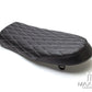 Black Diamond Stitch Universal Scrambler Motorcycle Seat