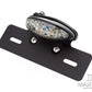 Matte Black Oval Integrated LED Stop / Tail Light / Turn Signals
