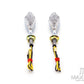 Chrome Mini Gator Alloy LED Turn Signals / Indicators - Emarked