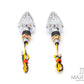 Chrome Mini Arrow Head LED Turn Signals / Indicators - Emarked