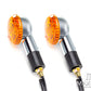 Chrome Universal Classic Style Turn Signals / Indicators - Emarked