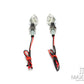 Chrome Alloy Micro Cyclops LED Turn Signals / Indicators - Small & Bright