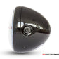 7.7" Gloss Black Metal LED Headlight + Integrated Turn Signals