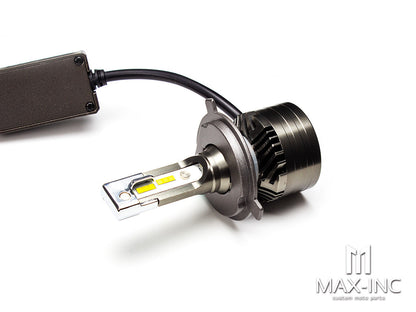LED H4 F6 Headlight Bulb - Hi / Low Beam - Plug n Play