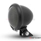 Matte Black Mini Bates LED Stop / Tail Light - Smoked Lens