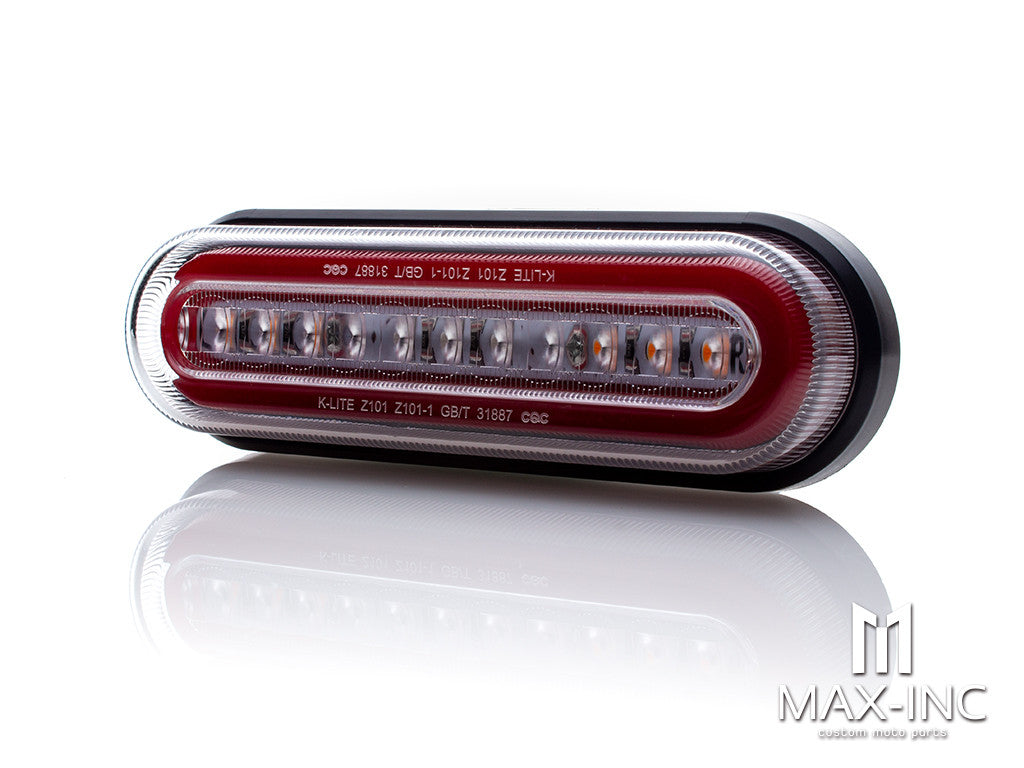 Universal Oval LED Integrated Stop / Tail Light / Turn Signals