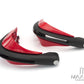 RED Universal Hand Guards with Integrated White LED Daytime Running Lights