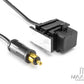 Hella Style DIN Male Plug To Twin USB Power Supply With 1.75m Harness