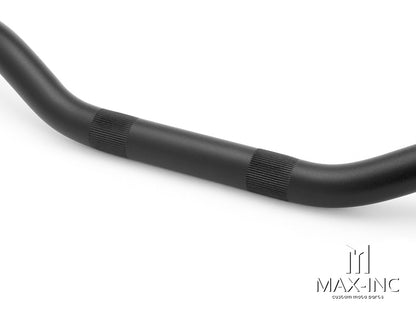 Black Alloy Cafe Racer Drag Bars - 7/8 (22mm)