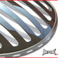 7 INCH Chrome Prison Bar Grill Metal Headlight Cover