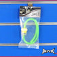 Green 4mm Silicone Fuel Line Hose & Magnetic Filter - Length 15" (40cm)