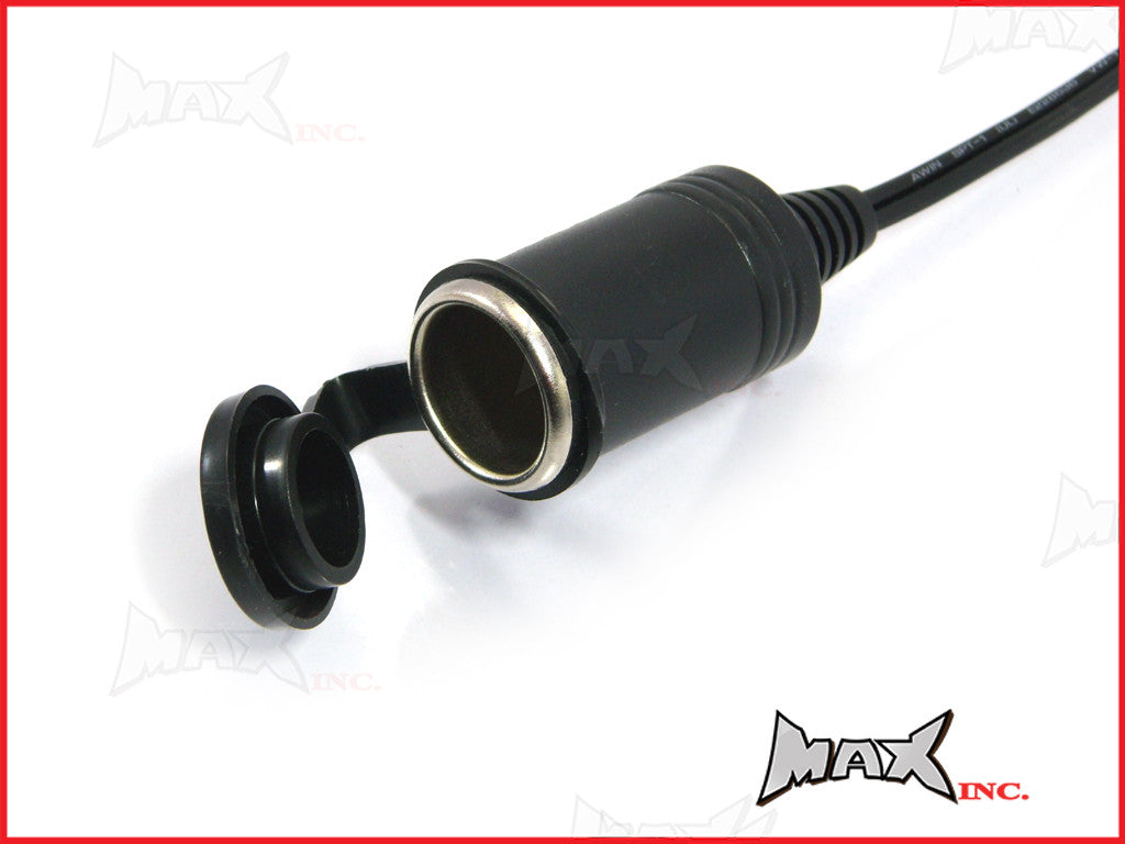 Hella Style DIN Male Plug / 12v Power Adapter Cable - For BMW, Triumph etc