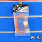 Orange 4mm Silicone Fuel Line Hose & Magnetic Filter - Length 15" (40cm)