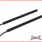 8 Inch Universal Slim COB LED Blue Daytime Running LIghts - Black Aluminium Housing