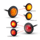 2" Flush Mount LED Running / Turn / Tail / Stop Lights - Set Of 4