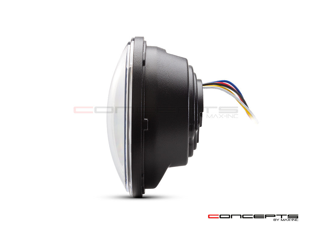 5.75" Black Classic / Modern LED Headlight Insert