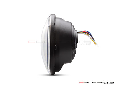 5.75" Black Classic / Modern LED Headlight Insert