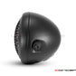 7.7" Matte Black Universal Classic Metal Multi Projector LED Headlight + Mesh Grill - 12v / 75w