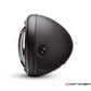 7.7" Matte Black Multi Projector LED Headlight + Armour Cover-Side
