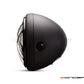 7.7" Matte Black + Contrast Multi Projector LED Headlight + Titan Grill Cover-Side