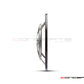 Star Design 7" Black + Contrast Cut CNC Aluminum Headlight Guard Cover