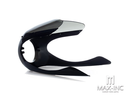 Black Universal Broman Cafe Racer Headlight Fairing / Cowl