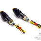 Black Micro LED Turn Signals / Indicators - Small & Bright