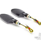 Carbon Pattern Full Size Spear Head LED Turn Signals / Indicators - Emarked